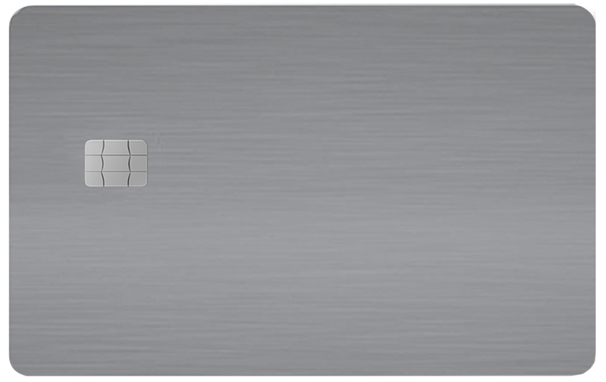 Minimalist Luxury Metal Card