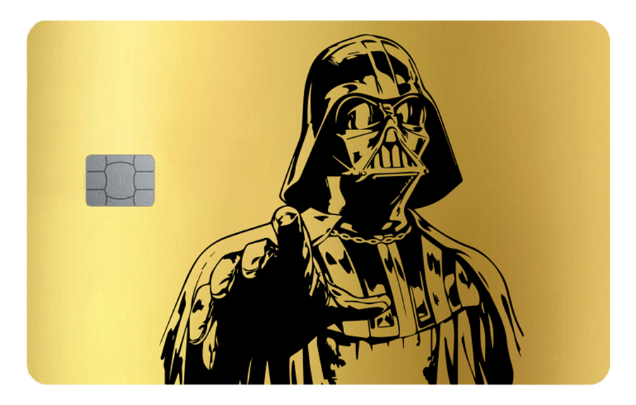 Darth Vader on Mirror Gold