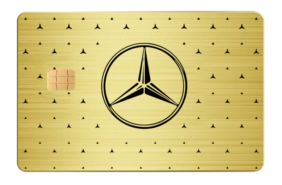 Mercedes-Benz Starlight Metal Card
