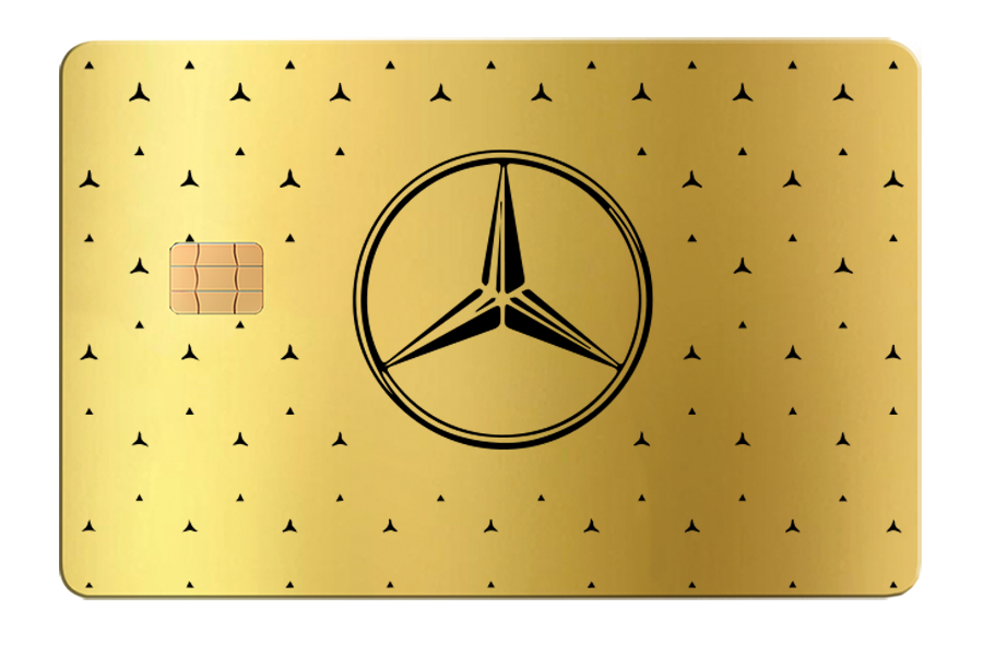 Mercedes-Benz Starlight Metal Card
