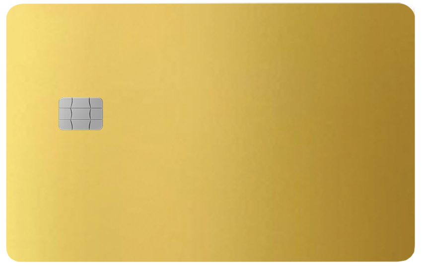Minimalist Luxury Metal Card