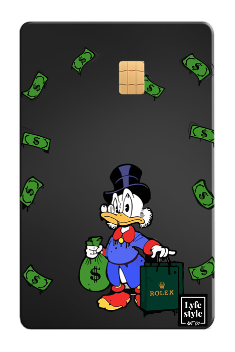 Affluence Afloat - Rolex Donald Duck Metal Card