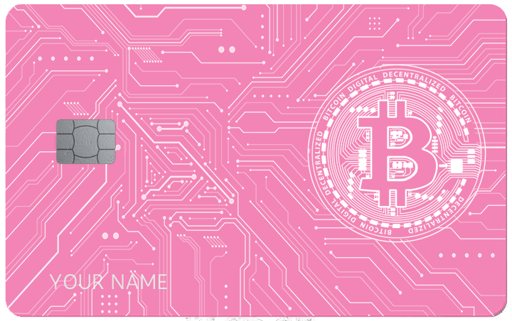 Bitcoin Design Card | Blaq Cards