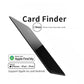 Ultra-Slim Wallet Tracker Card - Apple FindMy & Android FindEasy Compatible