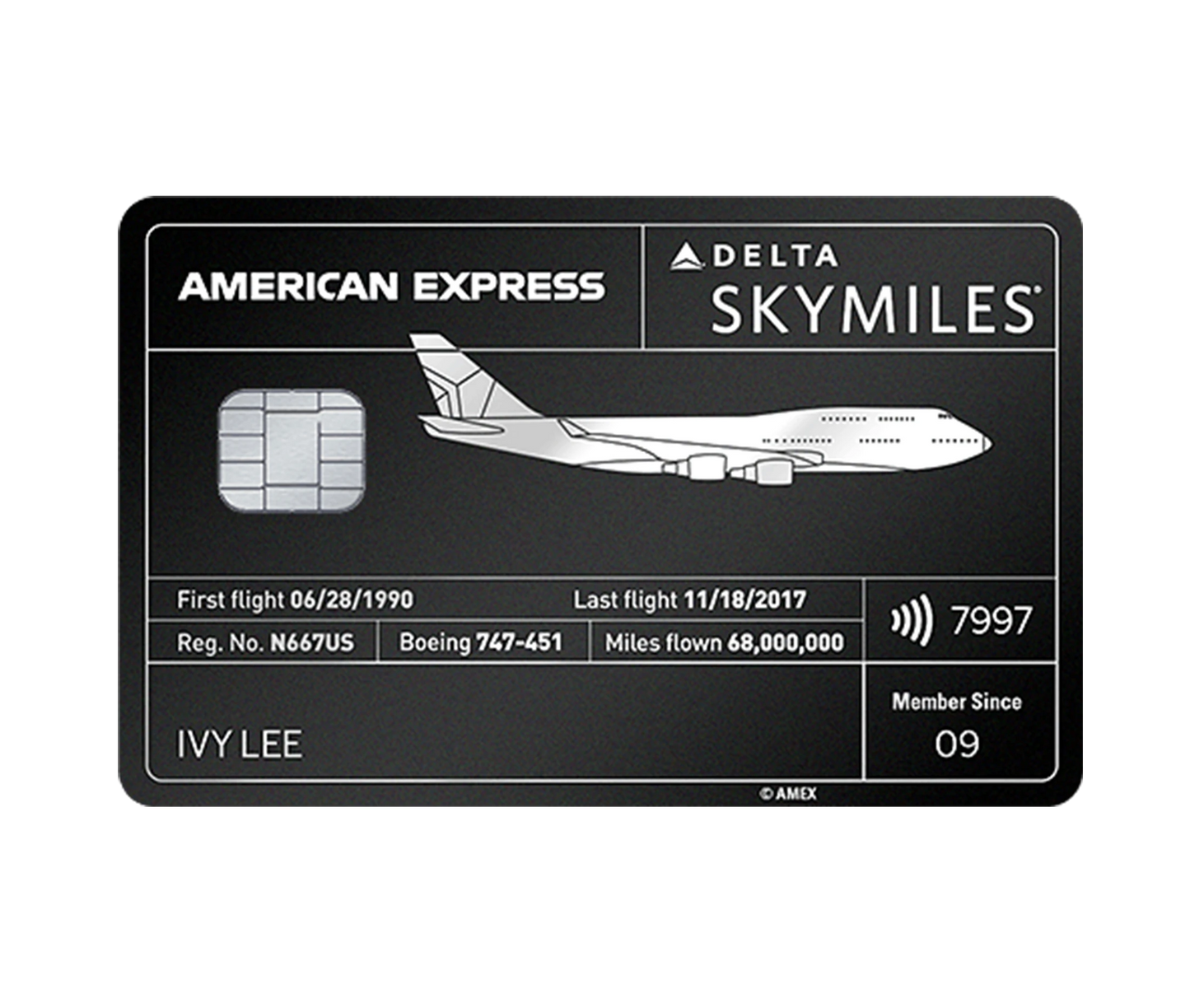 Delta Skymiles Reserve Card