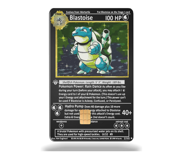 how much is a blastoise pokemon card worth Stage 2 Blastoise EX HP 330 Twin Cannons Attack Blue Pokmon Card