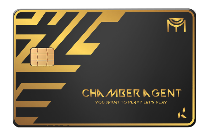 Chamber Valorant Metal Card