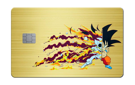 Dragon Ball Z: Saiyan Power Metal Card