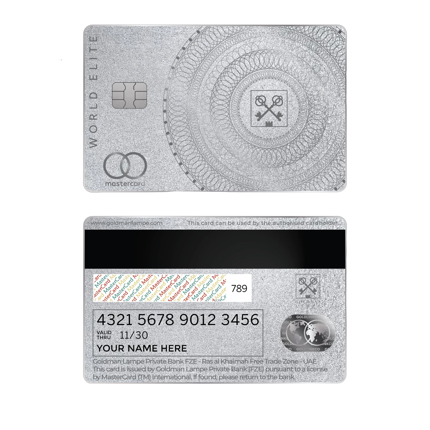 Goldman Lampe Private Bank Platinum Card