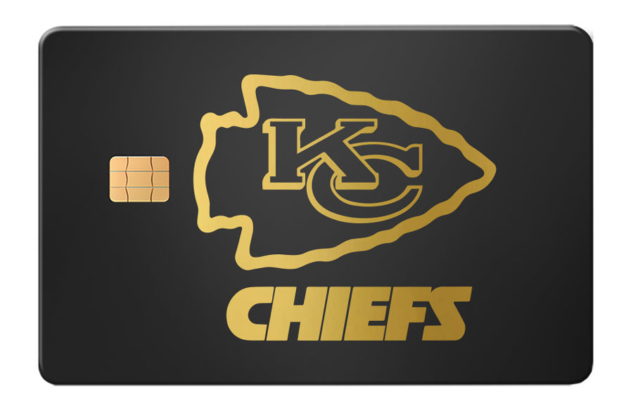 Kansas City Chiefs Victory Metal Card