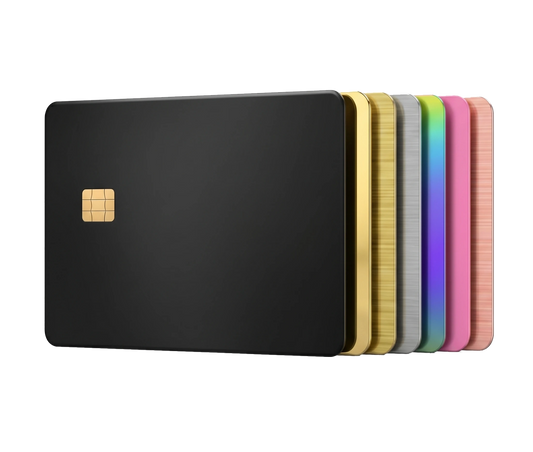 Minimalist Luxury Metal Card