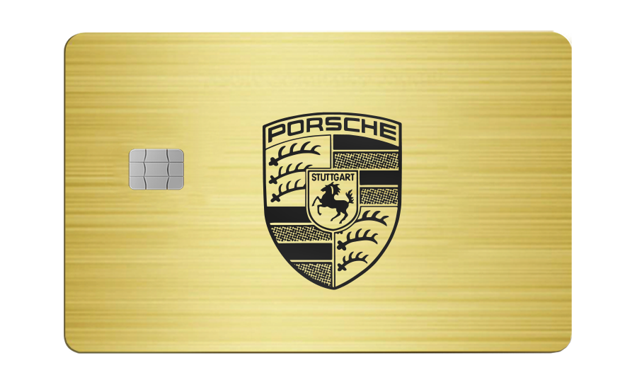 Porsche Precision Metal Card