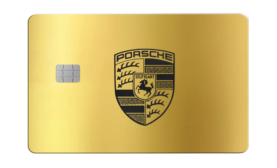 Porsche Precision Metal Card