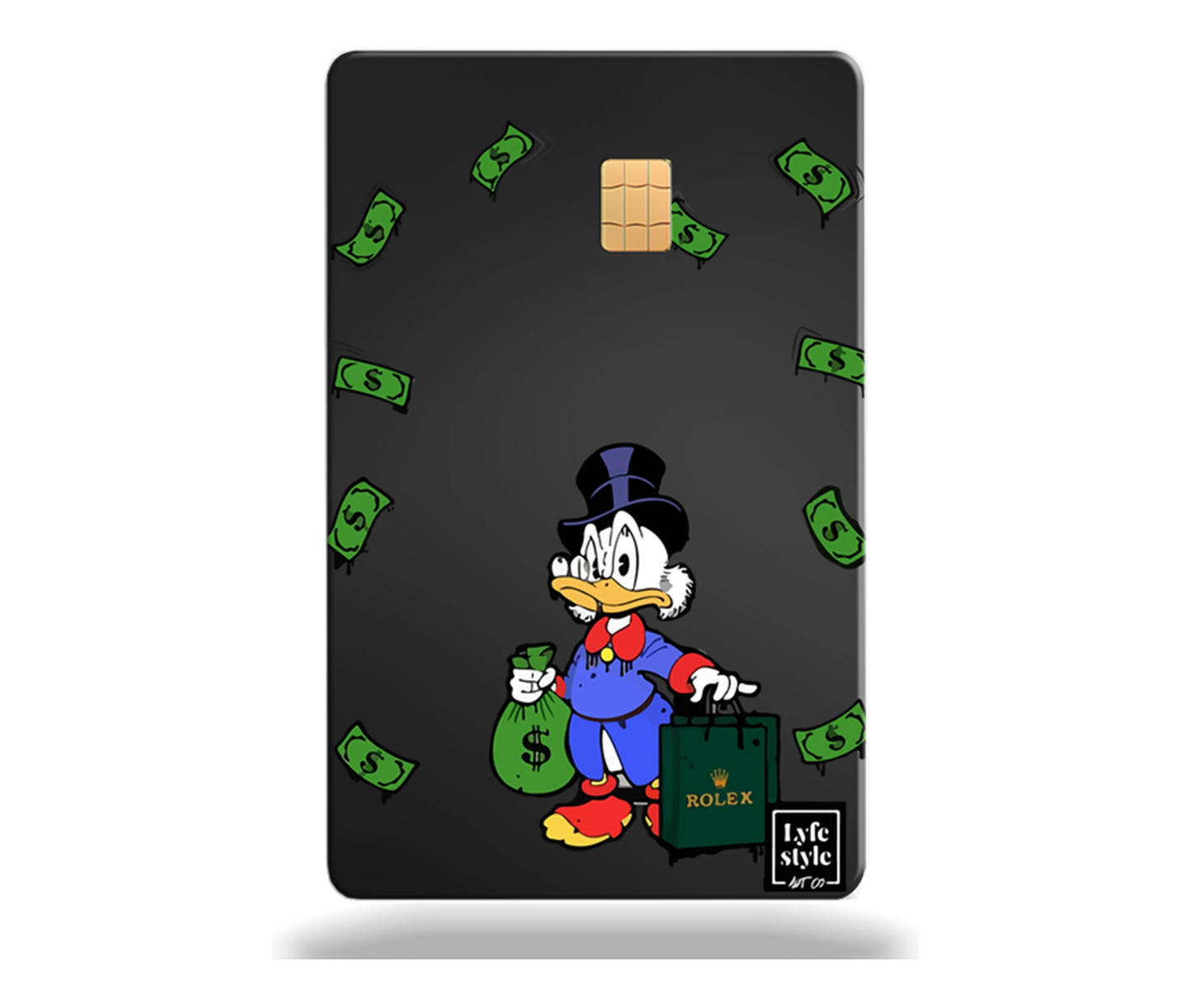 Affluence Afloat - Rolex Donald Duck Metal Card