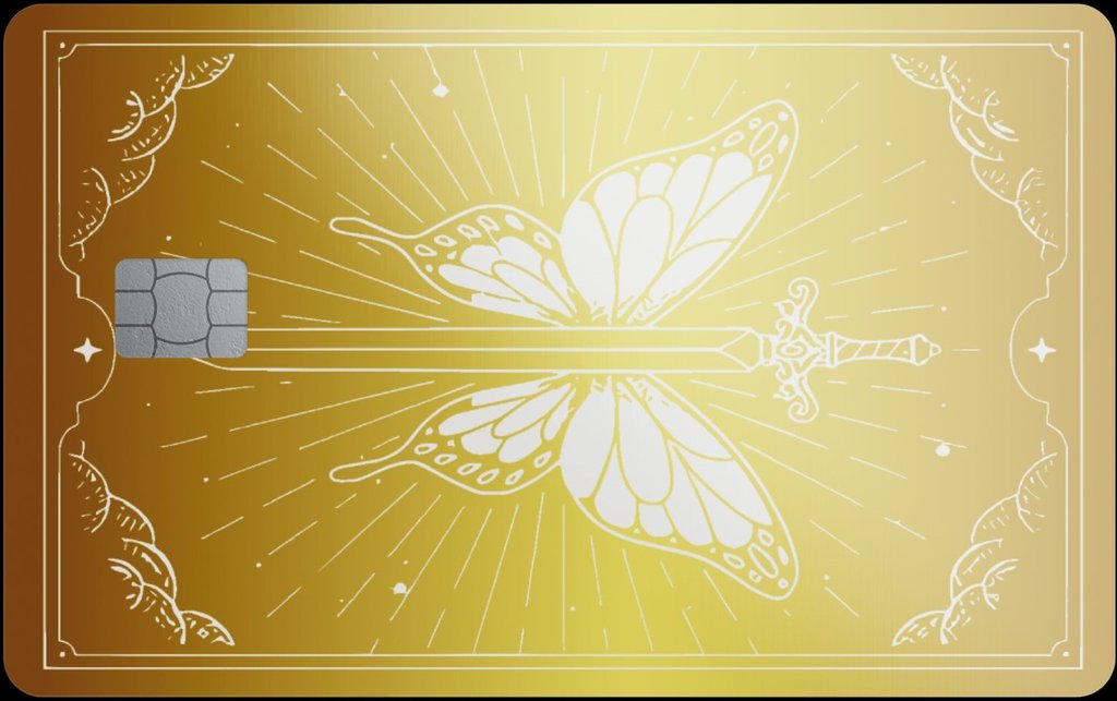 Butterfly Tarrot Card | Blaq Cards